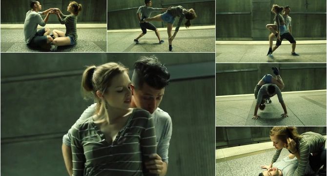 Zamilovaný pár predviedol na stanici metra svoj emotívny tanec plný vášne