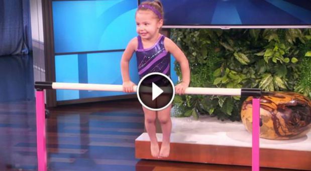 3-ročné dievčatko sa gymnastike venuje len 6 mesiacov. Keď ale uvidíte, čo dokáže, odpadnete