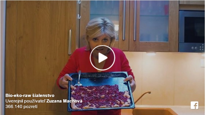 Pani Zuzana nahrala video o zdravej strave a stáva sa hitom na Slovensku. Súhlasíte s ňou?