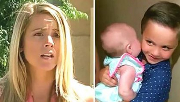 Susedka otvorila dvere a uvidela 5-ročného chlapca s bábätkom v náručí. Keď jej prezradil dôvod návštevy, behal jej mráz po chrbte.