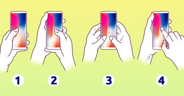 Vedeli ste, že to ako držíte váš mobilný telefón,  povie o vás veľa? Bod číslo 4 a 3 patria medzi najviac…