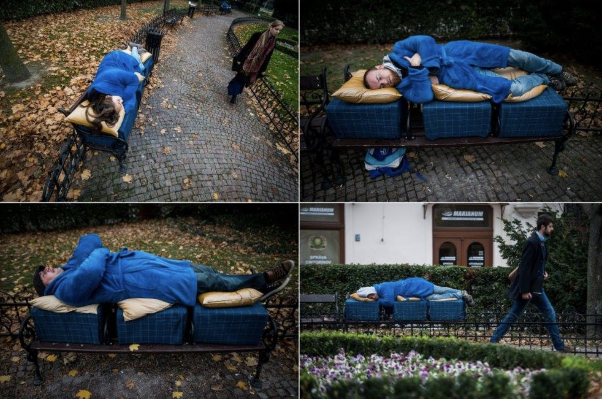 Bratislavčania pripravili pre ľudí bez domova postele, aby ich uchránili pred mrazmi.